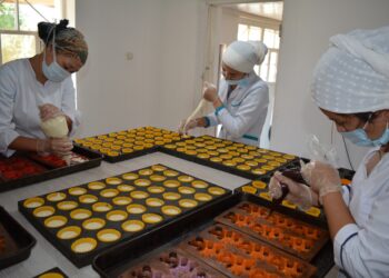 Кентауда ауыл тұрғыны кондитер цехын ашқан