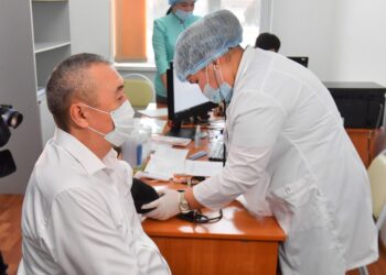 Түркістан облысында коронавирусқа қарсы вакцинация басталды