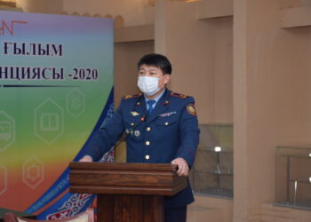 Түркістан қаласы Полиция басқармасының басшысы Бауыржан Селтанов есеп берді