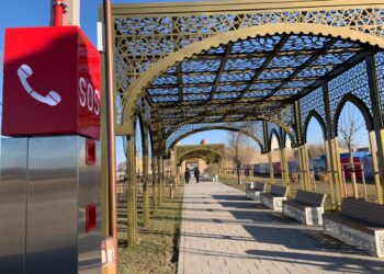 Түркістан қаласына “SOS” батырмалары орнатылуда