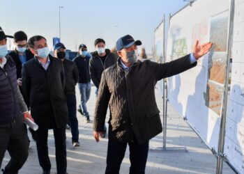 Өмірзақ Шөкеев Түркістандағы құрылыс қарқынын күшейтуді тапсырды