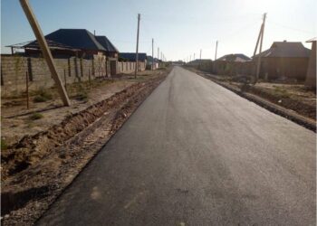 Созақ ауданында жолдар жөнделді