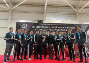 Шымкенттік спортшылар армрестлингтен өткен ел чемпионатында 6 медаль олжалады