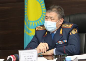 Түркістан облысы ПД-ның бастығы Қайрат Дәлбеков есеп берді