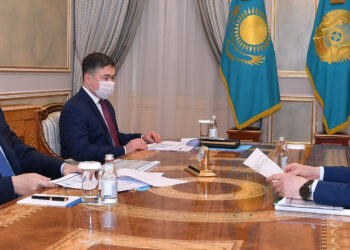Мемлекет басшысы Қаржы министрі Ерұлан Жамаубаевты қабылдады