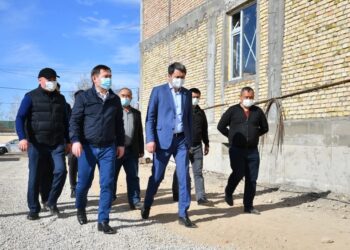 ТОҒЫС ТҰРҒЫН АЛАБЫНДАҒЫ МЕКТЕП ҚҰРЫЛЫСЫ ШІЛДЕ АЙЫНДА АЯҚТАЛАДЫ