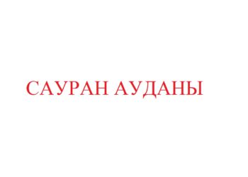 Президент Жарлығы: Сауран ауданы құрылды