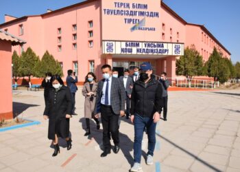 Түркістанда жаңа монумент салынуда