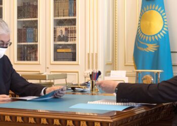 Мемлекет басшысы Премьер-Министр Асқар Маминді қабылдады