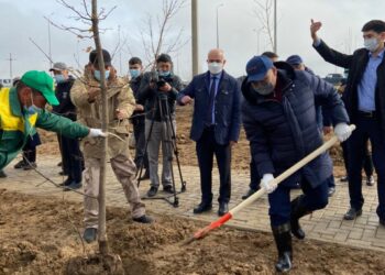 “Таза табиғат” жобасы рухани астанадан бастау алды