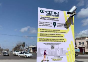 Түркістан қаласында скутер-шеринг жобасы тесттік режимде іске қосылды