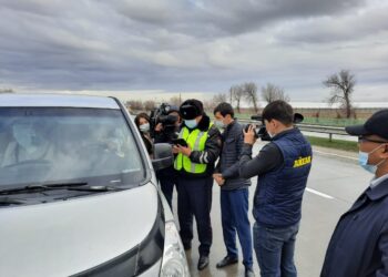 Түркістан қаласында заңсыз жолаушылар тасымалына қарсы рейд ұйымдастырылды