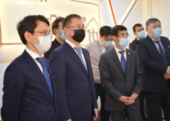 БАҒДАТ МУСИН 109 — БІРЫҢҒАЙ БАЙЛАНЫС ОРТАЛЫҒЫНЫҢ ЖҰМЫСЫМЕН ТАНЫСТЫ