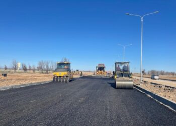 Шымкент — Шәуілдір бағытына жалғайтын жол құрылысы жүруде