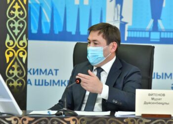 МҰРАТ ӘЙТЕНОВ ҚАЛА ТАЗАЛЫҒЫ БОЙЫНША 4 АУДАН ӘКІМІНЕ СЫН АЙТТЫ