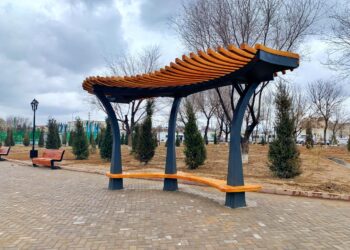 «ГҮЛДЕР САЯБАҒЫ» АУМАҒЫ АБАТТАНДЫРЫЛУДА