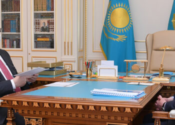 Мемлекет басшысы Премьер-Министр Асқар Маминді қабылдады