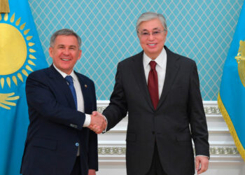 Президент Қасым-Жомарт Тоқаев Татарстан Президенті Рустам Миннихановпен кездесті