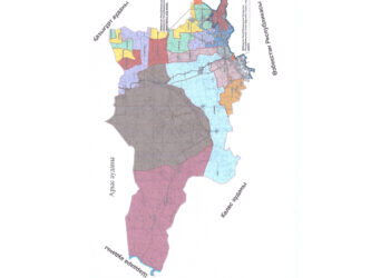 Түркістанның 2 бірдей ауылы картада жоқ