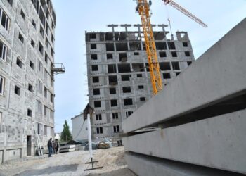 ШЫМКЕНТТЕ АРЕНДАЛЫҚ 336 ПӘТЕРДІҢ ҚҰРЫЛЫСЫ ҚЫРКҮЙЕКТЕ АЯҚТАЛАДЫ