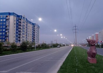 НАЗАРБАЕВ ДАҢҒЫЛЫНДАҒЫ КӨШЕ ЖАРЫҚТАРЫ ҚОСЫЛДЫ