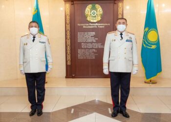 ПОЛИЦИЯ ГЕНЕРАЛ-МАЙОРЫ ҚАЙРАТ ДӘЛБЕКОВ «ДАҢҚ» ОРДЕНІМЕН НАГРАДТАЛДЫ