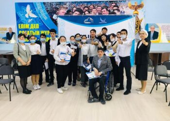 ТҮРКІСТАН: ПСИХОЛОГИЯЛЫҚ ТРЕНИНГКЕ 3 МЫҢНАН АСТАМ БЕЛСЕНДІ ЖАС ҚАТЫСТЫ