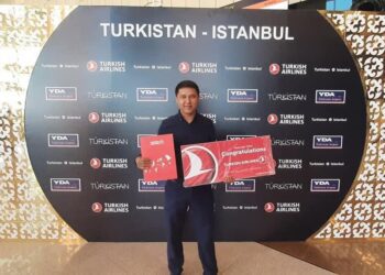 «АЙҒАҚ» ЖУРНАЛИСІ ТҮРКИЯҒА ЖОЛДАМА ҰТЫП АЛДЫ