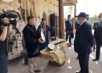 ЕЛБАСЫ ЭТНОАУЫЛҒА БАРДЫ