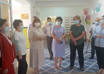 САЙРАМ АУДАНЫНДА ЕРЕКШЕ БАЛАЛАРҒА АРНАЛҒАН ТҮЗЕТУ КАБИНЕТІ АШЫЛДЫ