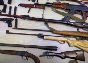 ТҮРКІСТАН ОБЛЫСЫ ТҰРҒЫНДАРЫ ПОЛИЦИЯҒА 149 ҚАРУ ТАПСЫРДЫ