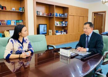 ТҮЙМЕБАЕВ ОҢТҮСТІККЕ СӘЛЕМ АЙТТЫ