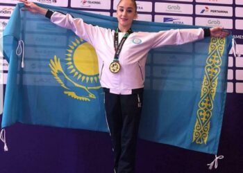 М.ӘУЕЗОВ атындағы ОҢТҮСТІК ҚАЗАҚСТАН УНИВЕРСИТЕТІНІҢ СТУДЕНТІ АЛИНА ӘДІЛХАНОВА – ТОКИО ОЛИМПИАДАСЫНЫҢ ЖОЛДАМА ИЕГЕРІ