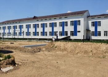 МАҚТААРАЛДА 13 МЕКТЕПТІҢ ҚҰРЫЛЫСЫ ЖҮРІП ЖАТЫР