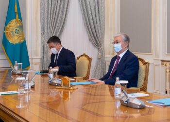 Қасым-Жомарт Тоқаев Exxon Mobil корпорациясының аға вице-президенті Нил Чапманды қабылдады