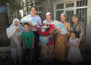 САУРАН АУДАНЫНДА ҮШЕМ ДҮНИЕГЕ КЕЛДІ