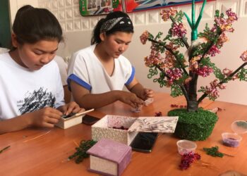 ШАРДАРА: ОҚУШЫЛАРДЫҢ 71% ҚОСЫМША БІЛІМ БЕРУМЕН ҚАМТЫЛҒАН