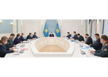 МЕМЛЕКЕТ БАСШЫСЫ АУҒАНСТАНДАҒЫ АХУАЛҒА БАЙЛАНЫСТЫ ЖИЫН ӨТКІЗДІ