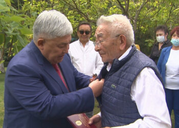 Академик Шарманов Бейбітшілік және прогресс сыйлығымен марапатталды