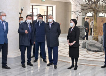 Президент Қасым-Жомарт Тоқаев «Жошы хан» тарихи-мәдени кешеніне барды