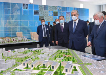 МЕМЛЕКЕТ БАСШЫСЫНА ЖАМБЫЛ ОБЛЫСЫНЫҢ ИНВЕСТИЦИЯЛЫҚ ЖОБАЛАРЫ ТАНЫСТЫРЫЛДЫ