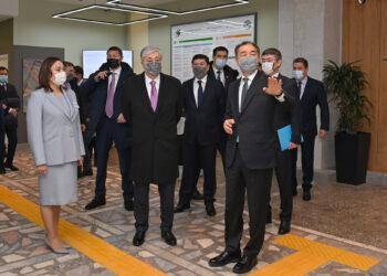 МЕМЛЕКЕТ БАСШЫСЫ АЛМАТЫ ҚАЛАСЫНА ІССАПАРМЕН КЕЛДІ