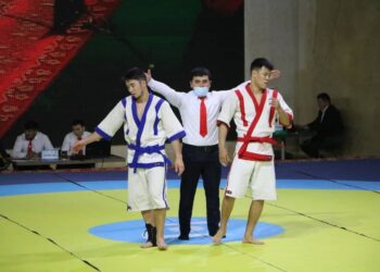 ҚАЗАҚ КҮРЕСІНЕН ҚАЖЫМҰҚАН МҰҢАЙТПАСОВТЫҢ 150 ЖЫЛДЫҒЫНА АРНАЛҒАН ХАЛЫҚАРАЛЫҚ ТУРНИР БАСТАЛДЫ