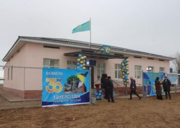 СОЗАҚТА ШУ АУЫЛДЫҚ ОКРУГІ ӘКІМДІГІНІҢ ЖАҢА ҒИМАРАТЫ АШЫЛДЫ