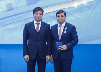 БЕЙСЕН ТӘЖІБАЕВ — «ҚҰРМЕТ» ОРДЕНІНІҢ ИЕГЕРІ