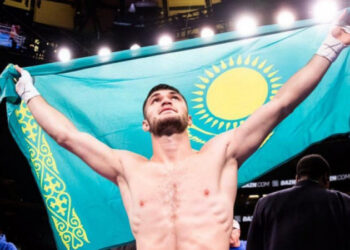 Ә.АХМЕДОВ АҚШ-та МЕКСИКАЛЫҚ ҚАРСЫЛАСЫН НОКАУТҚА ТҮСІРДІ