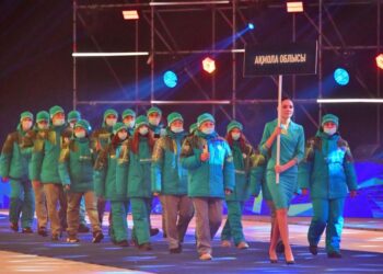 V ҚЫСҚЫ СПАРТАКИАДАНЫҢ САЛТАНАТТЫ АШЫЛУ РӘСІМІ ӨТТІ