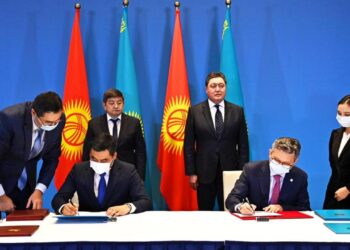 ҚАЗАҚСТАН МЕН ҚЫРҒЫЗСТАН ШЕКАРАДА ИНДУСТРИЯЛЫҚ САУДА-ЛОГИСТИКАЛЫҚ КЕШЕН САЛАДЫ