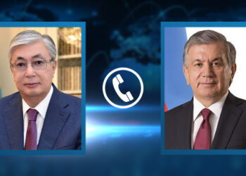 МЕМЛЕКЕТ БАСШЫСЫ ӨЗБЕКСТАН ПРЕЗИДЕНТІМЕН ТЕЛЕФОН АРҚЫЛЫ СӨЙЛЕСТІ