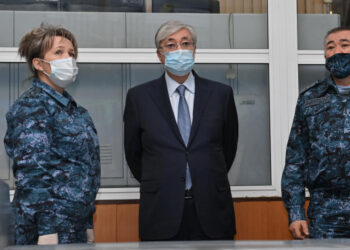 ПРЕЗИДЕНТ АЛМАТЫДАҒЫ ПОЛИЦИЯ ДЕПАРТАМЕНТІ ШҰҒЫЛ ӘРЕКЕТ ЕТУ БАСҚАРМАСЫНЫҢ ОРТАЛЫҒЫНА БАРДЫ